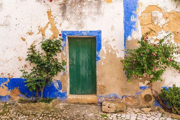 Jaynes Gallery 아티스트의 Europe-Portugal-Obidos-Weathered house exterior작품입니다.